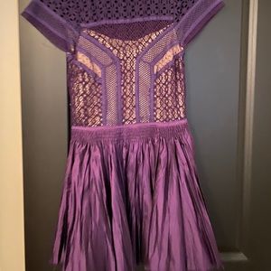 Free People Lace Skirt Dress